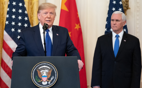 President Trump and Mike Pence, United States Federal Government (public domain)