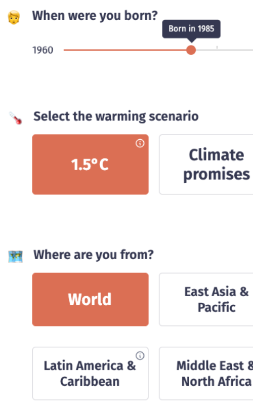 My climate future