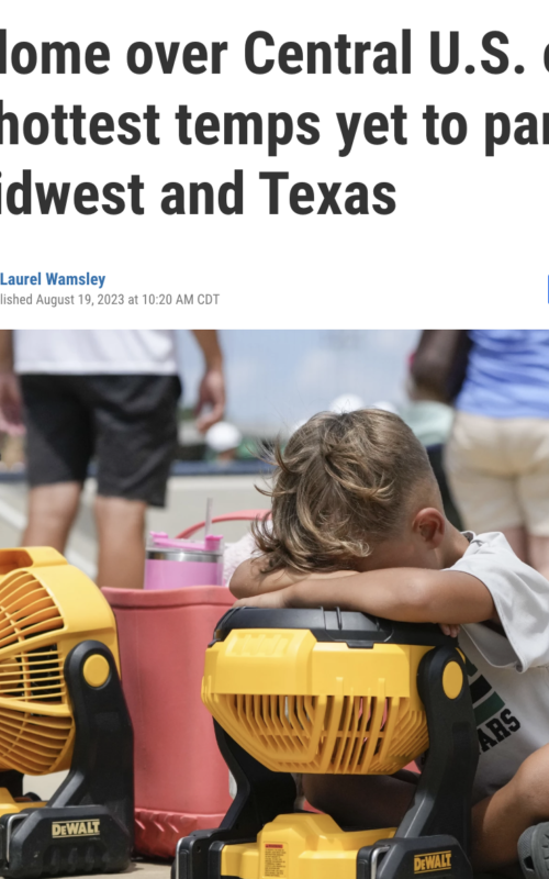 Heat dome over Central U.S. could bring hottest temps yet to parts of the Midwest