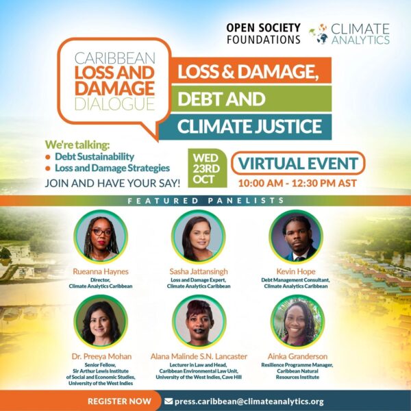 Caribbean loss and damage dialogue: loss and damage, debt and climate justice