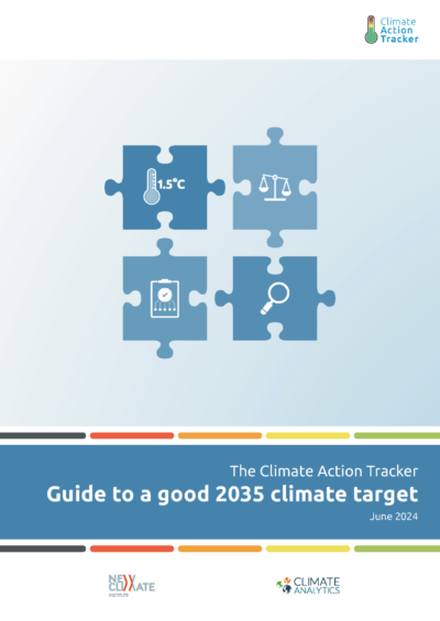 Guide to a good 2035 climate target
