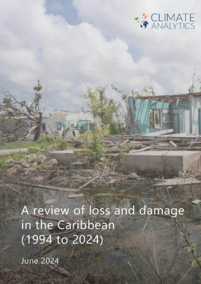 A review of loss and damage in the Caribbean (1994 to 2024)