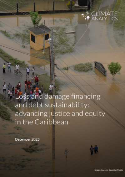 Loss and damage financing cover