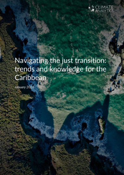 Navigating the just transition: trends and knowledge for the Caribbean