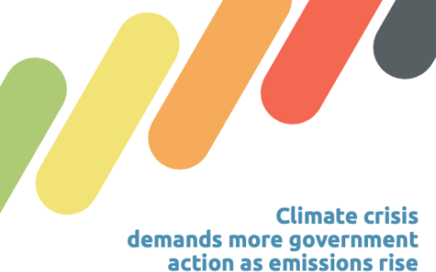 Climate crisis demands more government action as emissions rise
