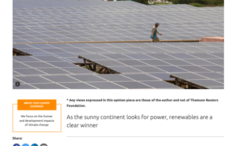 Africa: Clean Energy Is Africa's Chance for Climate Resilient Development