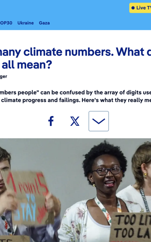 So many climate numbers. What do they all mean?