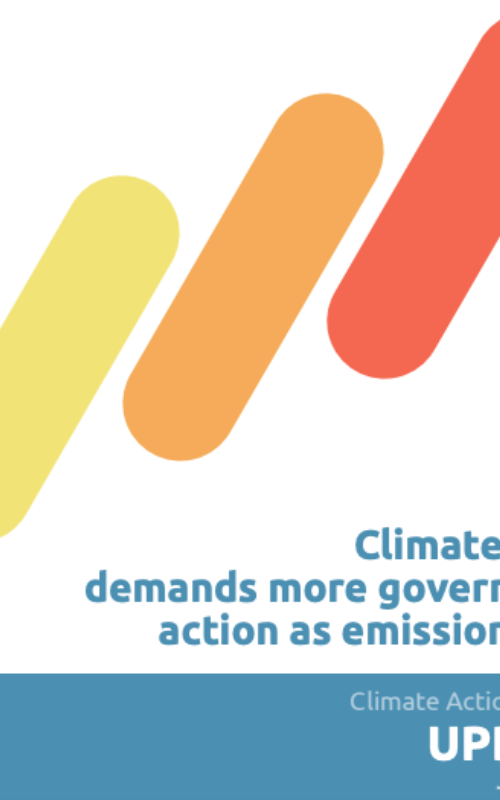 Climate crisis demands more government action as emissions rise