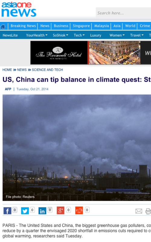 US, China can tip balance in climate quest: Study