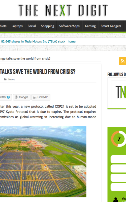 Can UN climate change talks save the world from crisis?