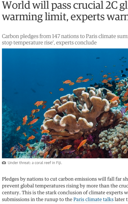 World will pass crucial 2C global warming limit, experts warn
