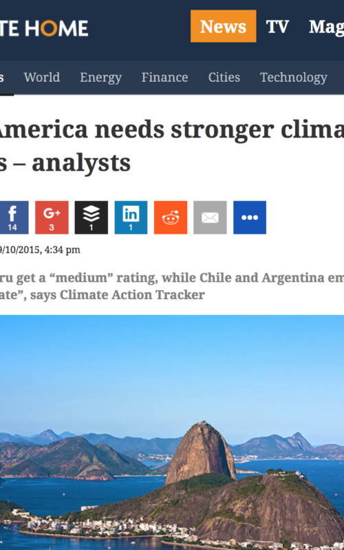 Latin America needs stronger climate pledges – analysts
