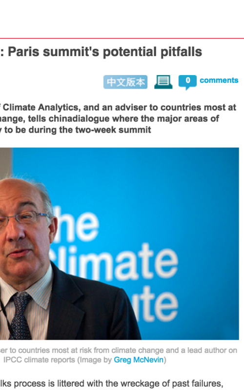INTERVIEW: Paris summit's potential pitfalls