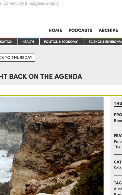 Drilling in the Bight back on the agenda