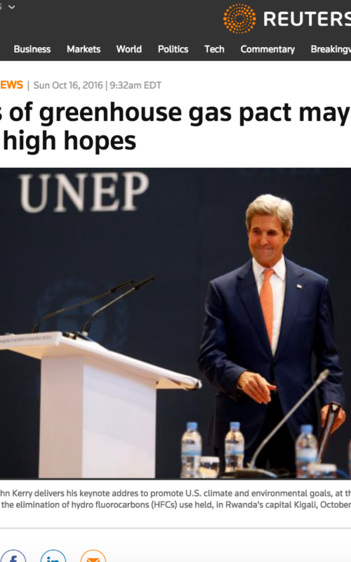 Benefits of greenhouse gas pact may fall short of high hopes