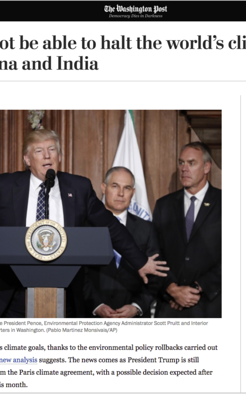 Trump’s exit from Paris climate deal makes an already tough target harder to hit