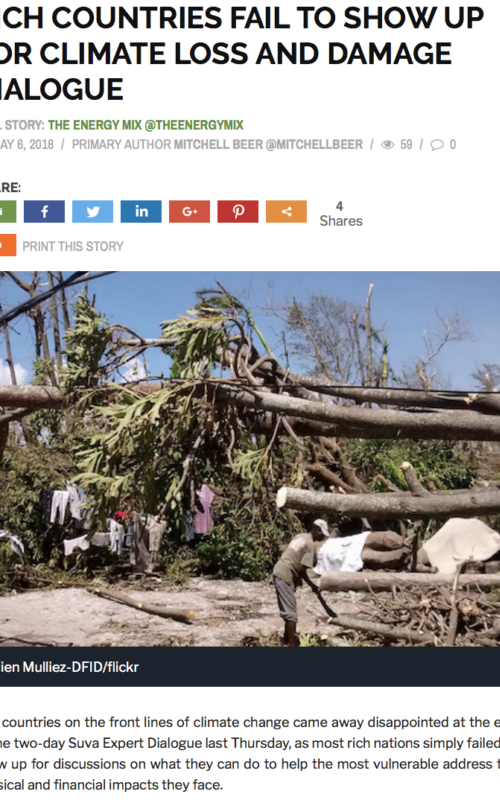 Rich Countries Fail to Show Up for Climate Loss and Damage Dialogue