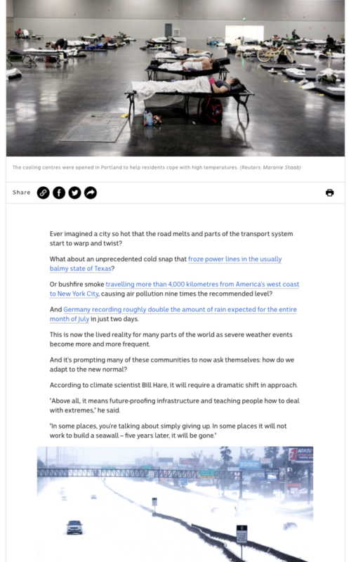 Portland's roads melted during last month's heatwave. So what does this extreme weather event tell us about climate change?