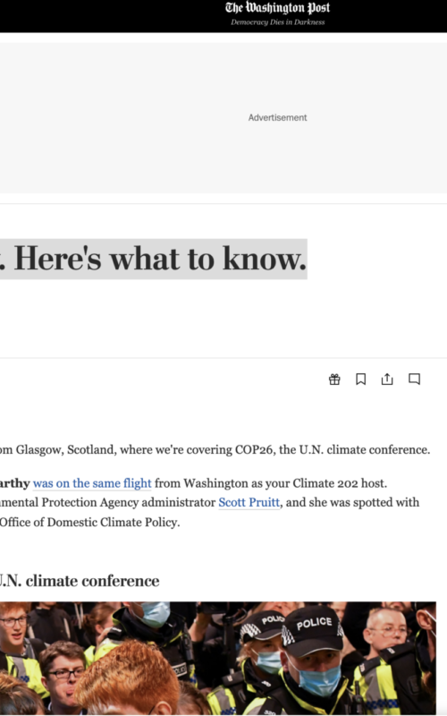 COP26 is underway. Here's what to know.