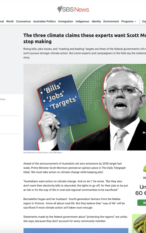 The three climate claims these experts want Scott Morrison to stop making