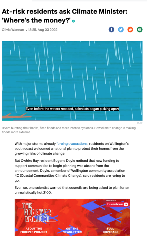 At-risk residents ask Climate Minister: 'Where's the money?'