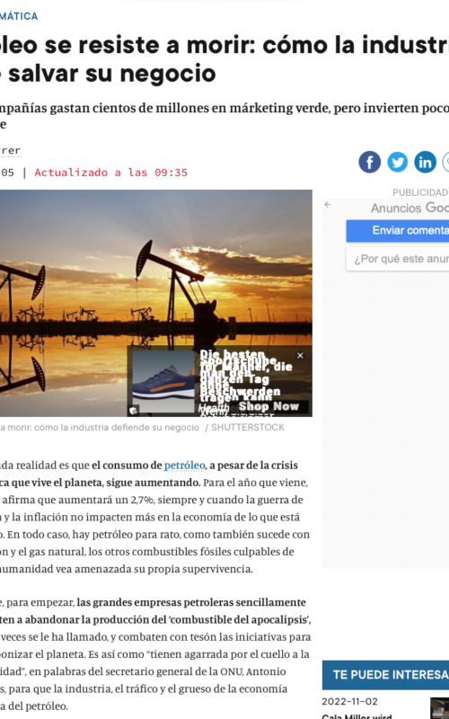 El petróleo se resiste a morir: cómo la industria trata de salvar su negocio