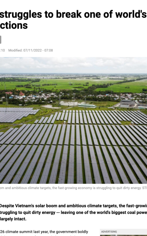 Vietnam struggles to break one of world's biggest coal addictions