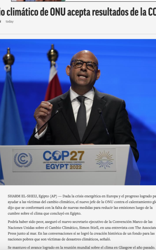 UN climate boss settles for no cuts on emissions
