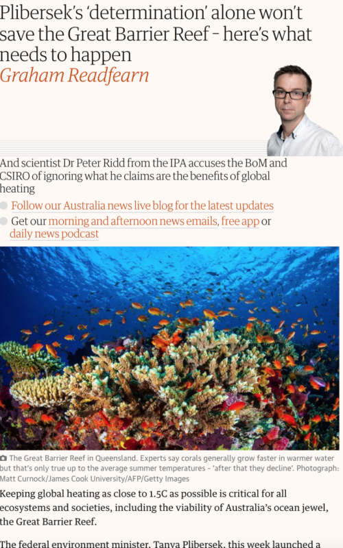 Plibersek’s ‘determination’ alone won’t save the Great Barrier Reef – here’s what needs to happen