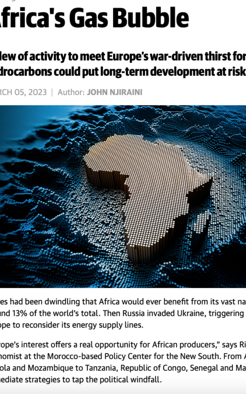 Africa's gas bubble screenshot