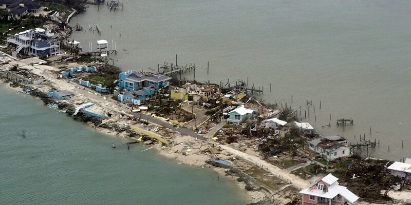 Hurricane Dorian damage in the Bahamas ©Coast Guard News