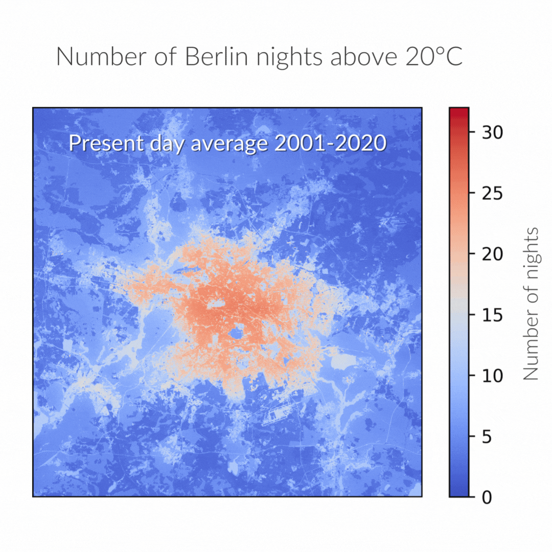 Berlin nights above 20 C