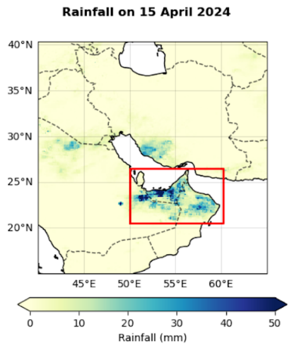 World Weather Attribution - rainfall in Oman and the UAE