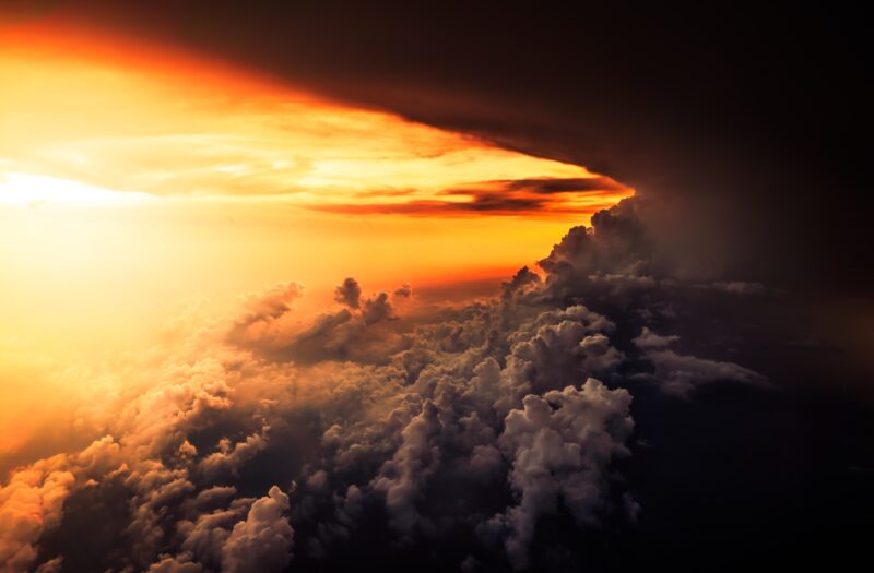 Clouds from above