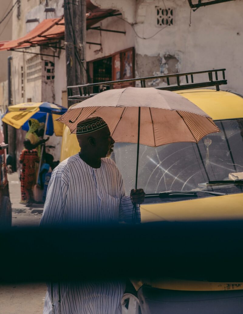 Man in Saint Louis, Senegal