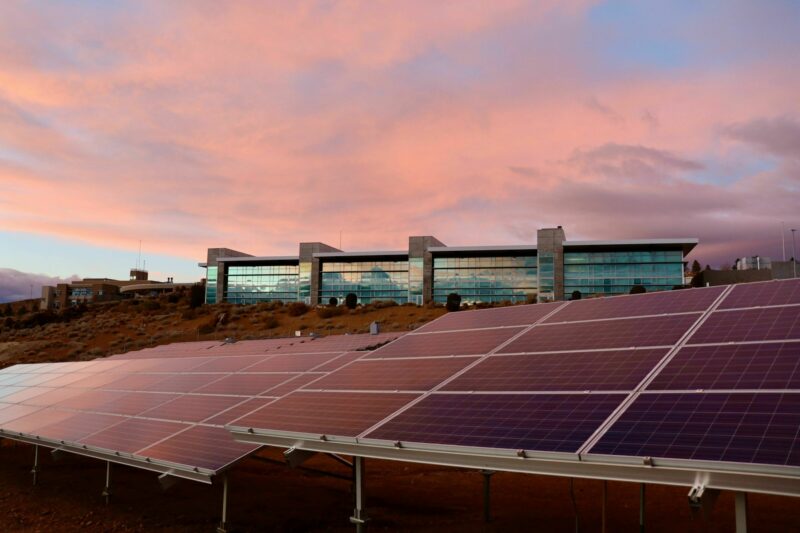 Solar panels, Reno, NV, USA