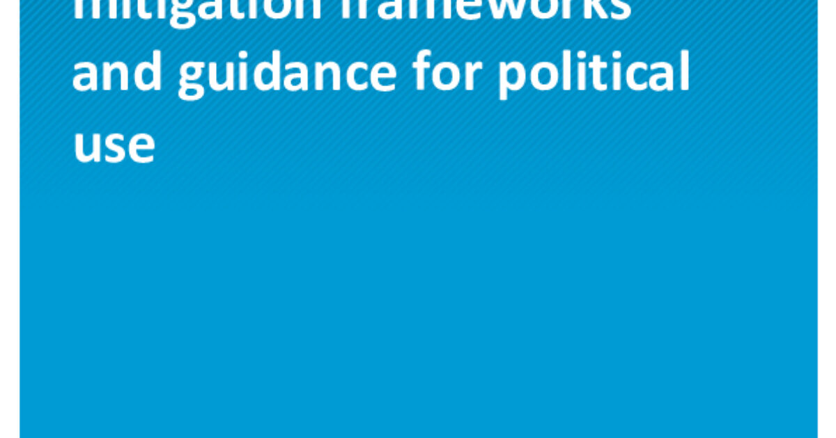 Climate Analytics Climate cost modelling analysis of damage and…