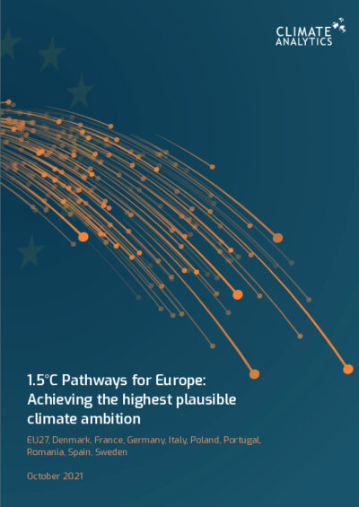 1.5°C Pathways for Europe: Achieving the highest plausible climate ambition