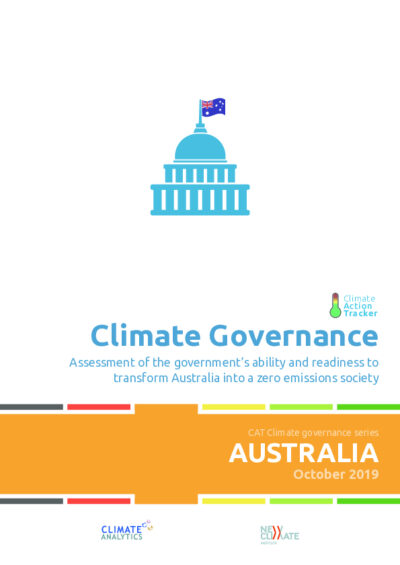 Climate Governance in Australia