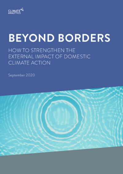 Beyond borders: How to strengthen the external impact of domestic climate action