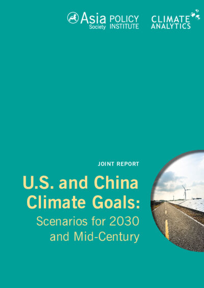 US and China climate goals: Scenarios for 2030 and mid-century
