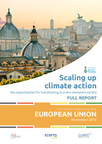 Scaling up climate action in the European Union: Key opportunities for transitioning to a zero emissions society