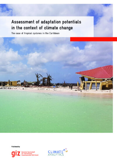 Assessment of adaptation potentials in the context of climate change: the case of tropical cyclones in the Caribbean