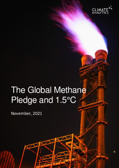 The Global Methane Pledge and 1.5°C