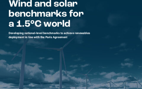 Wind and solar benchmarks for a 1.5°C world