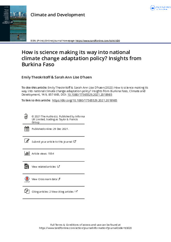 Climate Analytics Africa climate-analytics-africa